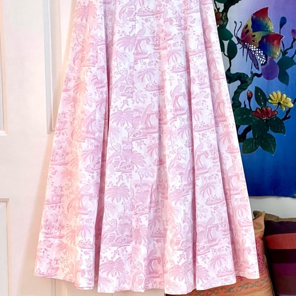 🌺🎉2XHP🎉🌺 NWT Staud Wells Midi Dress Cherry Blossom Toile - Picture 10 of 16